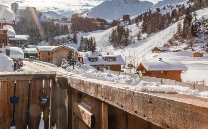 Chalet Alisier 2, La Plagne, Balcony